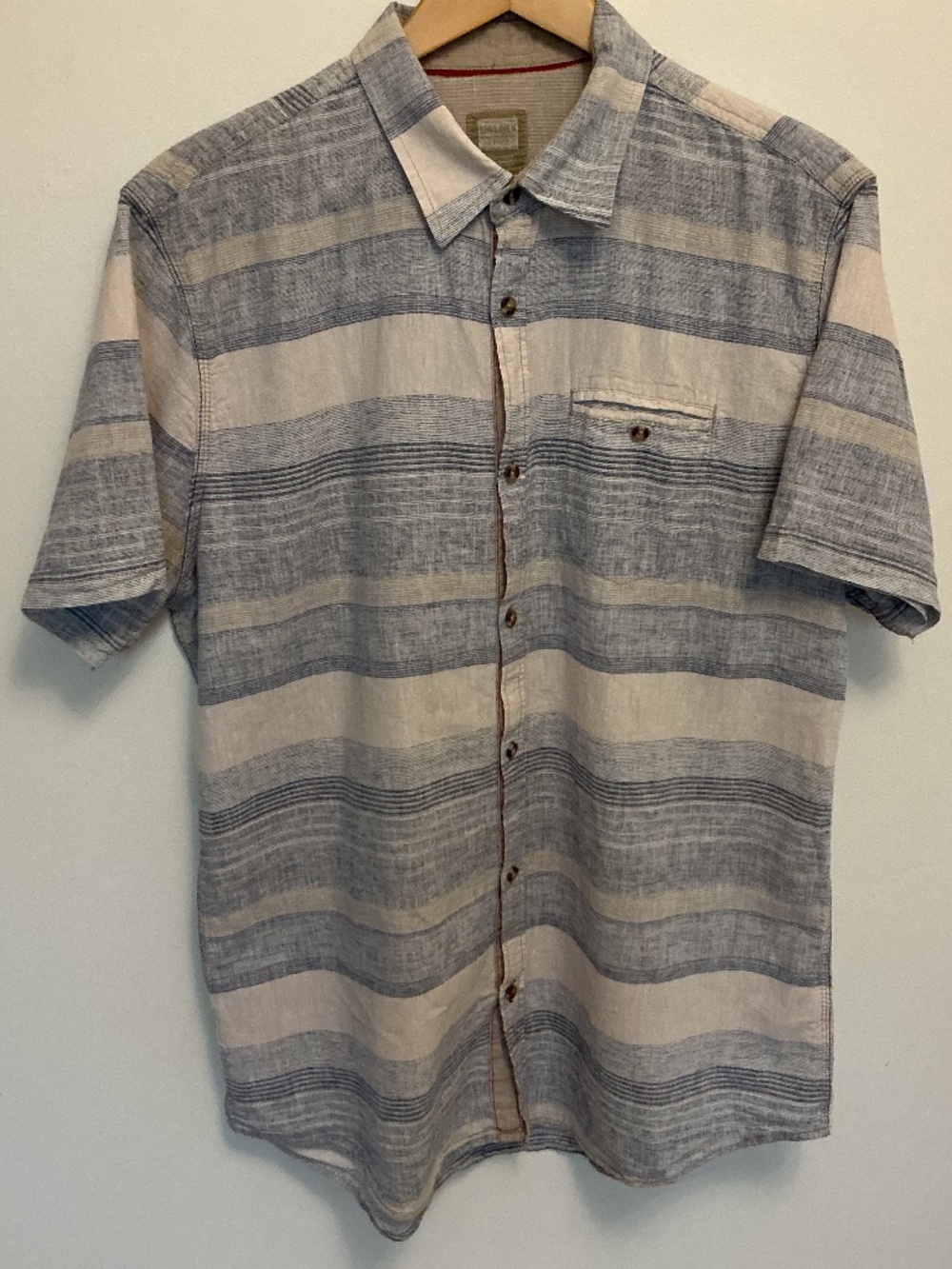 Point Zero Men’s XL  100% LINEN SHIRT